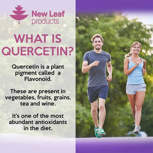 NEW LEAF PRODUCTS - New Leaf Products Quercetin 500Mg. 180 Capsulas - The Red Vitamin MX - Suplementos Alimenticios - {{ shop.shopifyCountryName }}