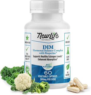 NEWLIFE NATURALS - NewLife Naturals DIM Supplement 300Mg. 60 Capsulas - The Red Vitamin MX - Suplementos Alimenticios - {{ shop.shopifyCountryName }}