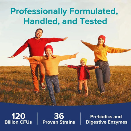 NEWRHYTHM - NewRhythm Probiotics 120 Billion CFU 36 Strains 30 Capsulas - The Red Vitamin MX - Suplementos Alimenticios - {{ shop.shopifyCountryName }}