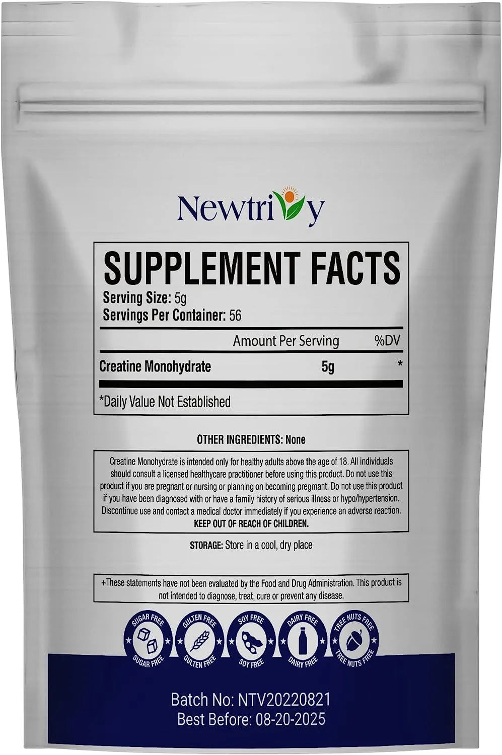 NEWTRIVY - Newtrivy Creatine Monohydrate Micronized 56 Servicios 280Gr. - The Red Vitamin MX - Suplementos Alimenticios - {{ shop.shopifyCountryName }}