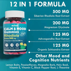 NEXTDIA - NextDia Rhodiola Rosea 500Mg. Gummies 120 Gomitas - The Red Vitamin MX - Suplementos Alimenticios - {{ shop.shopifyCountryName }}