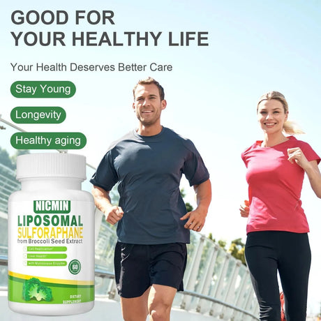 NICMIN - NICMIN Liposomal Sulforaphane 550Mg. 60 Capsulas - The Red Vitamin MX - Suplementos Alimenticios - {{ shop.shopifyCountryName }}