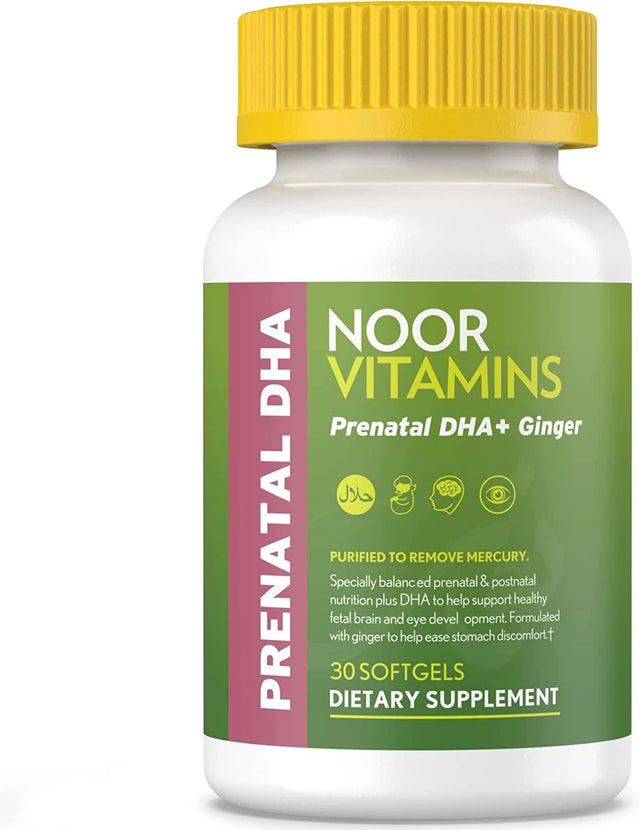 NOOR VITAMINS - Noor Vitamins Halal Prenatal Vitamins with DHA and Folic Acid 30 Capsulas Blandas - The Red Vitamin MX - Suplementos Alimenticios - {{ shop.shopifyCountryName }}