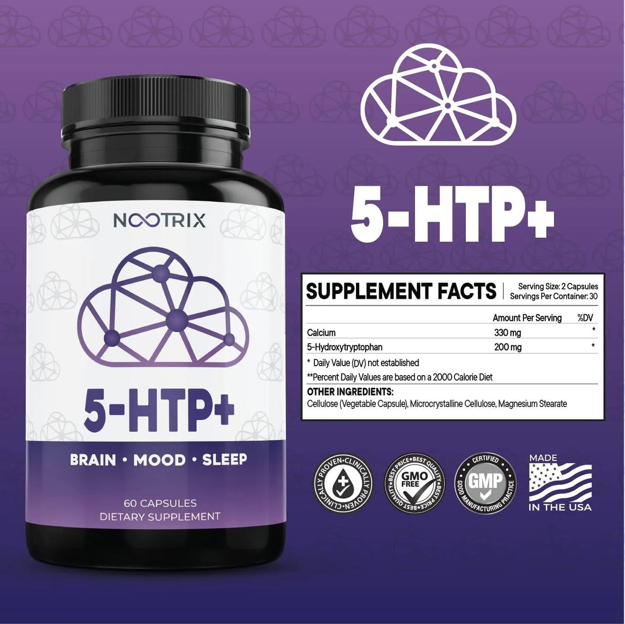 NOOTRIX - Nootrix 5-HTP+ 120 Capsulas 2 Pack - The Red Vitamin MX - Suplementos Alimenticios - {{ shop.shopifyCountryName }}