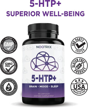 NOOTRIX - Nootrix 5-HTP+ 120 Capsulas 2 Pack - The Red Vitamin MX - Suplementos Alimenticios - {{ shop.shopifyCountryName }}