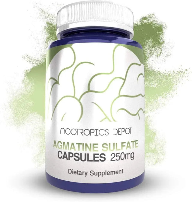 NOOTROPICS DEPOT - Nootropics Depot Agmatine Sulfate 250Mg. 120 Capsulas - The Red Vitamin MX - Suplementos Alimenticios - {{ shop.shopifyCountryName }}