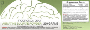 NOOTROPICS DEPOT - Nootropics Depot Agmatine Sulfate Powder 250Gr. - The Red Vitamin MX - Suplementos Alimenticios - {{ shop.shopifyCountryName }}