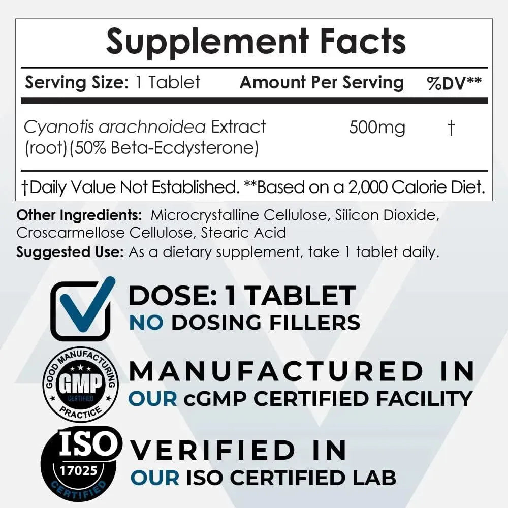 NOOTROPICS DEPOT - Nootropics Depot Beta Ecdysterone 500Mg. 30 Capsulas - The Red Vitamin MX - Suplementos Alimenticios - {{ shop.shopifyCountryName }}