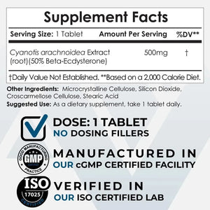 NOOTROPICS DEPOT - Nootropics Depot Beta Ecdysterone 500Mg. 30 Capsulas - The Red Vitamin MX - Suplementos Alimenticios - {{ shop.shopifyCountryName }}