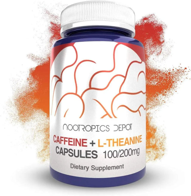 NOOTROPICS DEPOT - Nootropics Depot Caffeine and L-Theanine 60 Capsulas - The Red Vitamin MX - Suplementos Alimenticios - {{ shop.shopifyCountryName }}