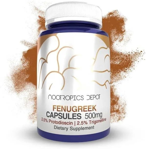 NOOTROPICS DEPOT - Nootropics Depot Fenugreek Extract 500Mg. 180 Capsulas - The Red Vitamin MX - Suplementos Alimenticios - {{ shop.shopifyCountryName }}