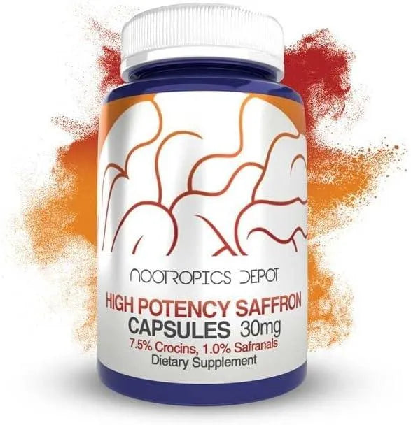 NOOTROPICS DEPOT - Nootropics Depot High Potency Saffron Extract 30Mg. 180 Capsulas - The Red Vitamin MX - Suplementos Alimenticios - {{ shop.shopifyCountryName }}