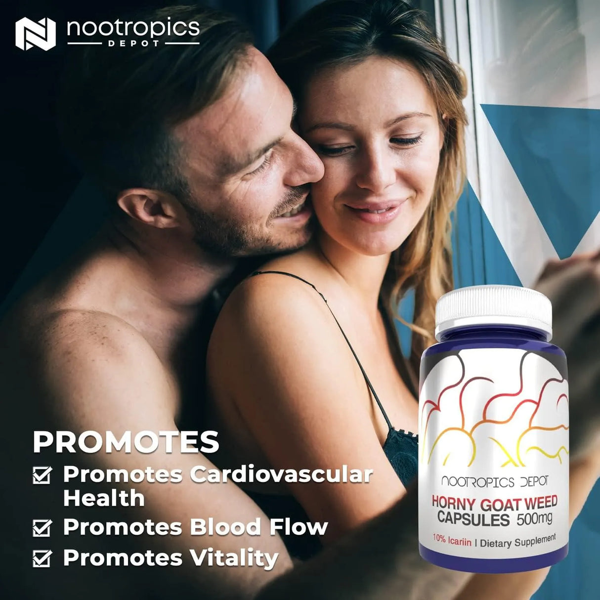 NOOTROPICS DEPOT - Nootropics Depot Horny Goat Weed 30 Capsulas - The Red Vitamin MX - Suplementos Alimenticios - {{ shop.shopifyCountryName }}