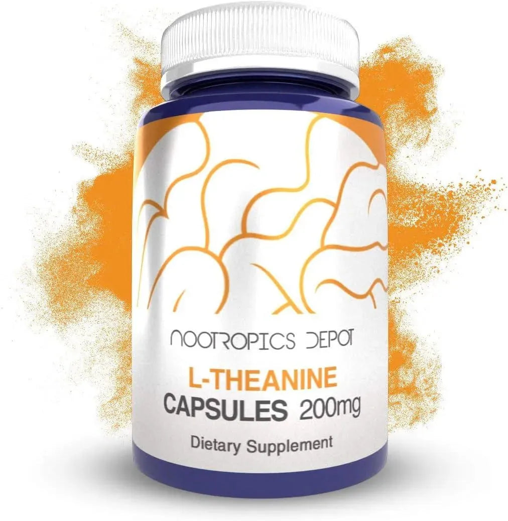 NOOTROPICS DEPOT - Nootropics Depot L-Theanine 200Mg. 180 Capsulas - The Red Vitamin MX - Suplementos Alimenticios - {{ shop.shopifyCountryName }}