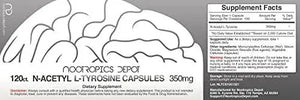 NOOTROPICS DEPOT - Nootropics Depot N-Acetyl L-Tyrosine 350Mg. 120 Capsulas - The Red Vitamin MX - Suplementos Alimenticios - {{ shop.shopifyCountryName }}