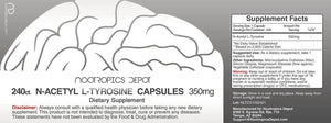 NOOTROPICS DEPOT - Nootropics Depot N-Acetyl L-Tyrosine 350Mg. 240 Capsulas - The Red Vitamin MX - Suplementos Alimenticios - {{ shop.shopifyCountryName }}