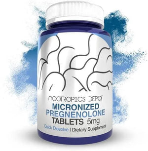 NOOTROPICS DEPOT - Nootropics Depot Pregnenolone 5Mg. 120 Tabletas - The Red Vitamin MX - Suplementos Alimenticios - {{ shop.shopifyCountryName }}