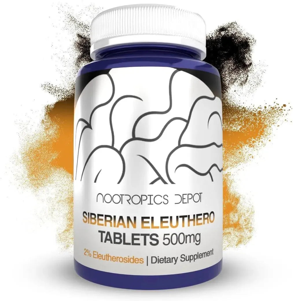 NOOTROPICS DEPOT - Nootropics Depot Siberian Eleuthero 500Mg. 60 Tabletas - The Red Vitamin MX - Suplementos Alimenticios - {{ shop.shopifyCountryName }}