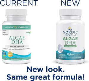 NORDIC NATURALS - Nordic Naturals Algae DHA 60 Capsulas Blandas - The Red Vitamin MX - Suplementos Alimenticios - {{ shop.shopifyCountryName }}