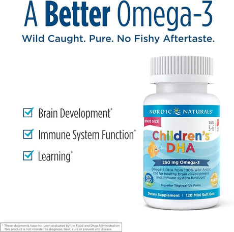 NORDIC NATURALS - Nordic Naturals Children’s DHA Strawberry 120 Capsulas Blandas Masticables - The Red Vitamin MX - Suplementos Alimenticios - {{ shop.shopifyCountryName }}