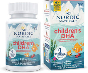 NORDIC NATURALS - Nordic Naturals Children’s DHA Strawberry 90 Capsulas Blandas Masticables - The Red Vitamin MX - Suplementos Alimenticios - {{ shop.shopifyCountryName }}