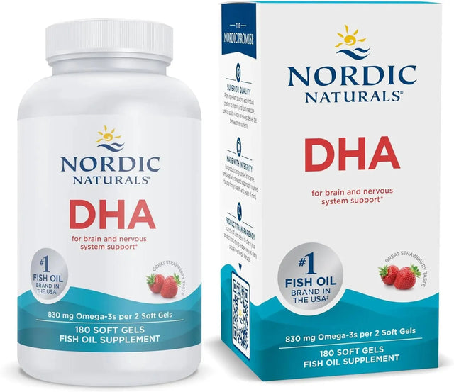 NORDIC NATURALS - Nordic Naturals DHA Strawberry 180 Capsulas Blandas - The Red Vitamin MX - Suplementos Alimenticios - {{ shop.shopifyCountryName }}