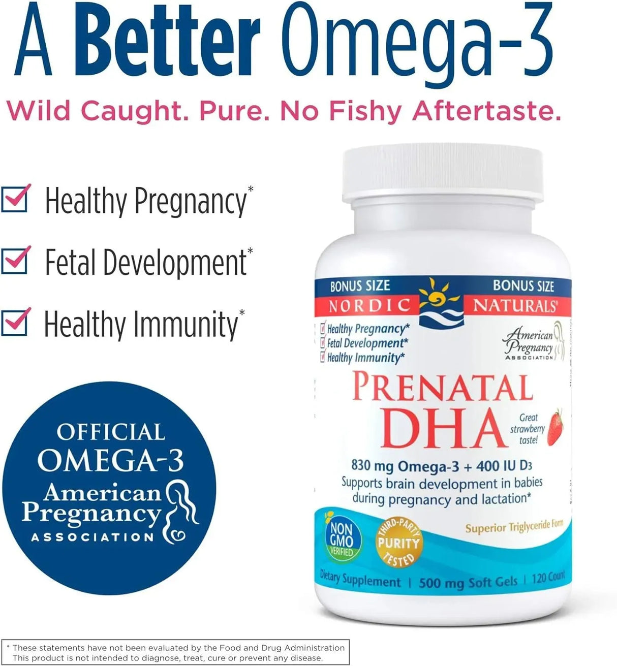 NORDIC NATURALS - Nordic Naturals Prenatal DHA Strawberry 120 Capsulas Blandas - The Red Vitamin MX - Suplementos Alimenticios - {{ shop.shopifyCountryName }}