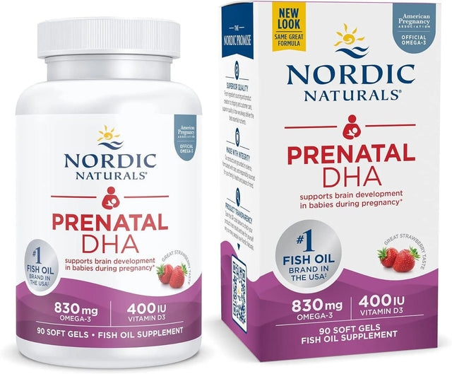 NORDIC NATURALS - Nordic Naturals Prenatal DHA Strawberry 90 Capsulas Blandas - The Red Vitamin MX - Suplementos Alimenticios - {{ shop.shopifyCountryName }}