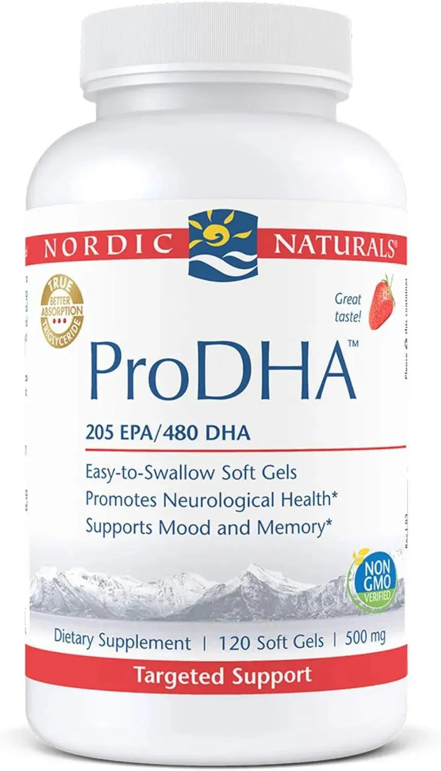 NORDIC NATURALS - Nordic Naturals ProDHA 120 Capsulas Blandas - The Red Vitamin MX - Suplementos Alimenticios - {{ shop.shopifyCountryName }}