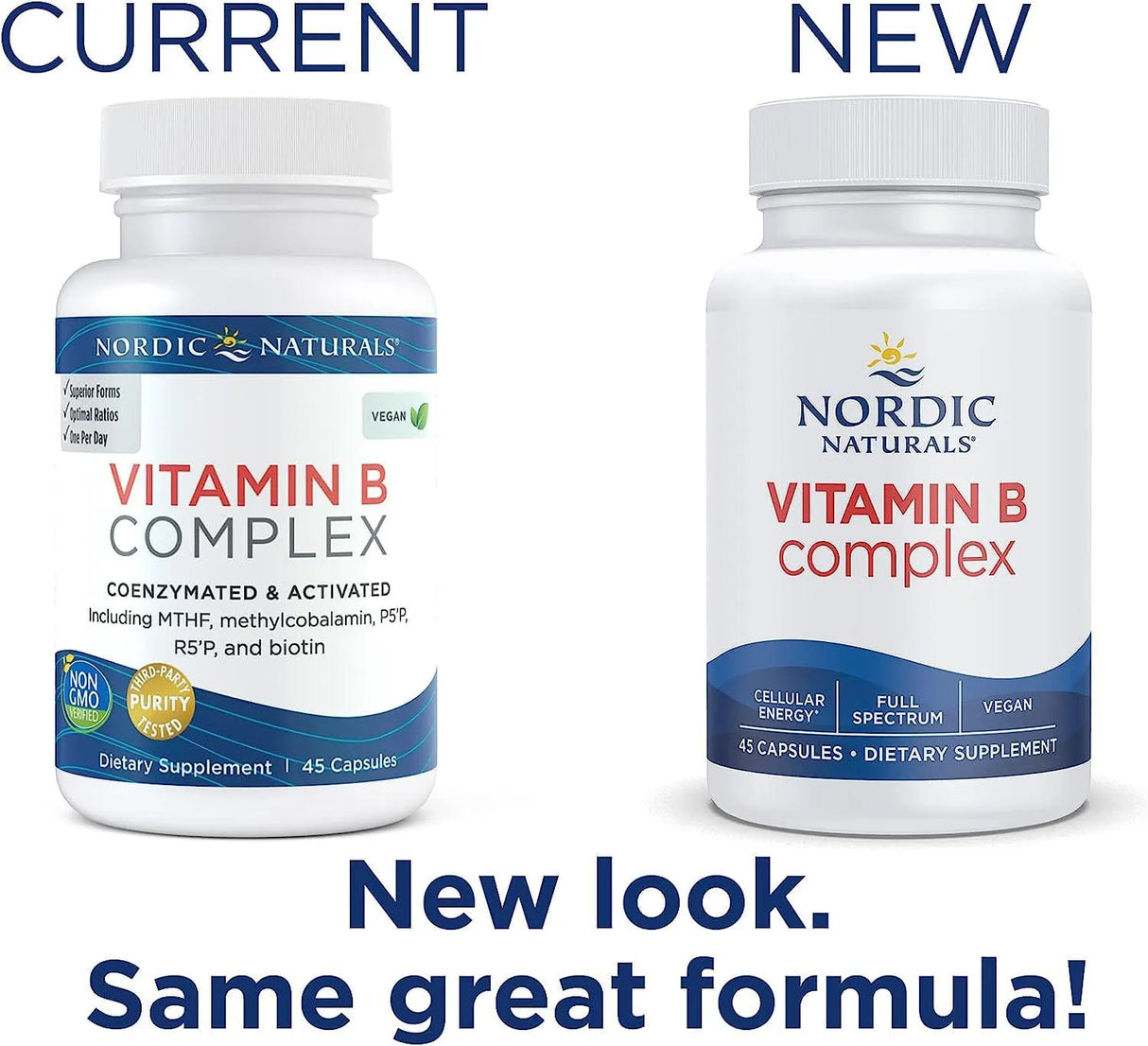 NORDIC NATURALS - Nordic Naturals Vitamin B Complex 45 Capsulas - The Red Vitamin MX - Suplementos Alimenticios - {{ shop.shopifyCountryName }}