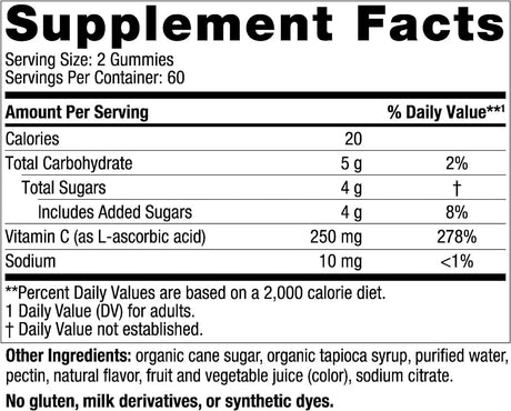 NORDIC NATURALS - Nordic Naturals Vitamin C Gummies 120 Gomitas - The Red Vitamin MX - Suplementos Alimenticios - {{ shop.shopifyCountryName }}