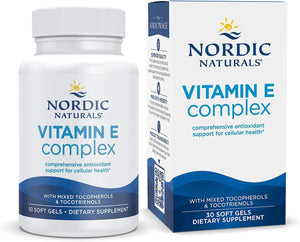 NORDIC NATURALS - Nordic Naturals Vitamin E Complex 30 Capsulas Blandas - The Red Vitamin MX - Suplementos Alimenticios - {{ shop.shopifyCountryName }}