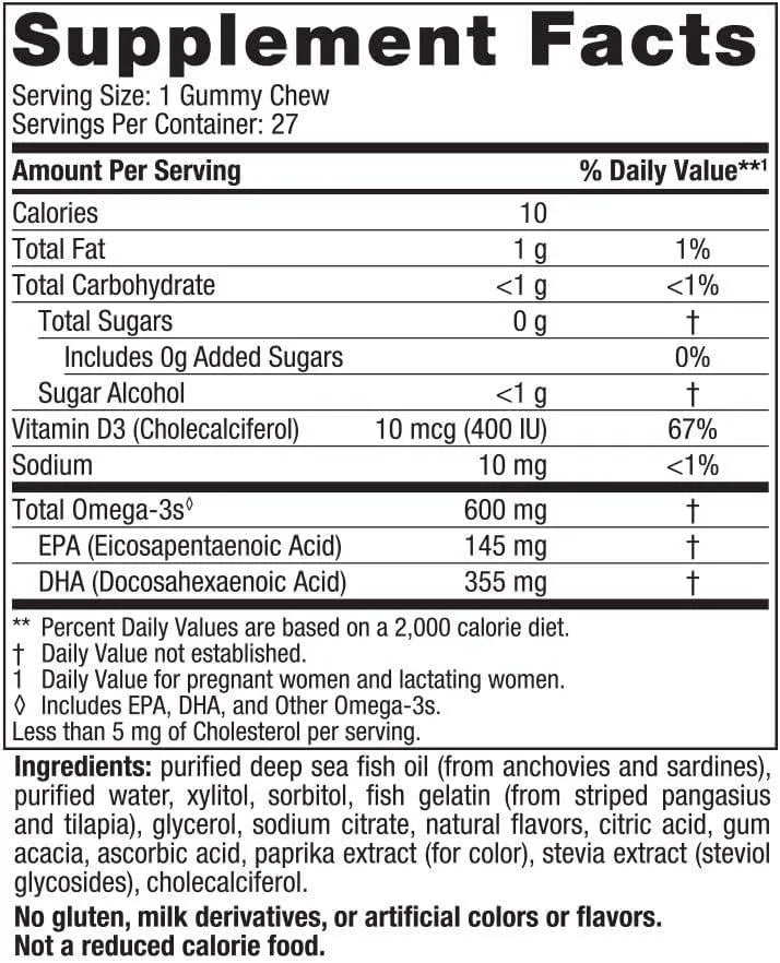 NORDIC NATURALS - Nordic Naturals Zero Sugar DHA Prenatal Vitamin Gummies 27 Gomitas - The Red Vitamin MX - Suplementos Alimenticios - {{ shop.shopifyCountryName }}