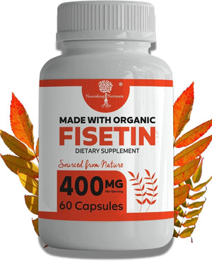 NOURISHING NUTRIENTS - Nourishing Nutrients Organic Fisetin 400Mg. 60 Capsulas - The Red Vitamin MX - Suplementos Alimenticios - {{ shop.shopifyCountryName }}