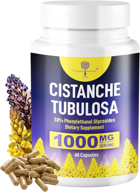 NOURISHING NUTRIENTS - Nourishing Nutrients Organic Quality Cistanche Tubulosa 1000Mg. 60 Capsulas - The Red Vitamin MX - Suplementos Alimenticios - {{ shop.shopifyCountryName }}