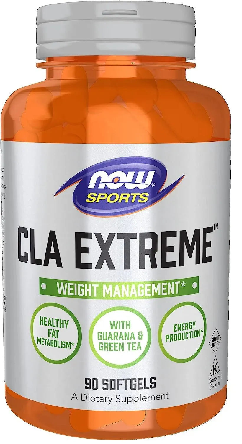 NOW SPORTS - NOW Sports Nutrition CLA Extreme 90 Capsulas Blandas - The Red Vitamin MX - Suplementos Alimenticios - {{ shop.shopifyCountryName }}