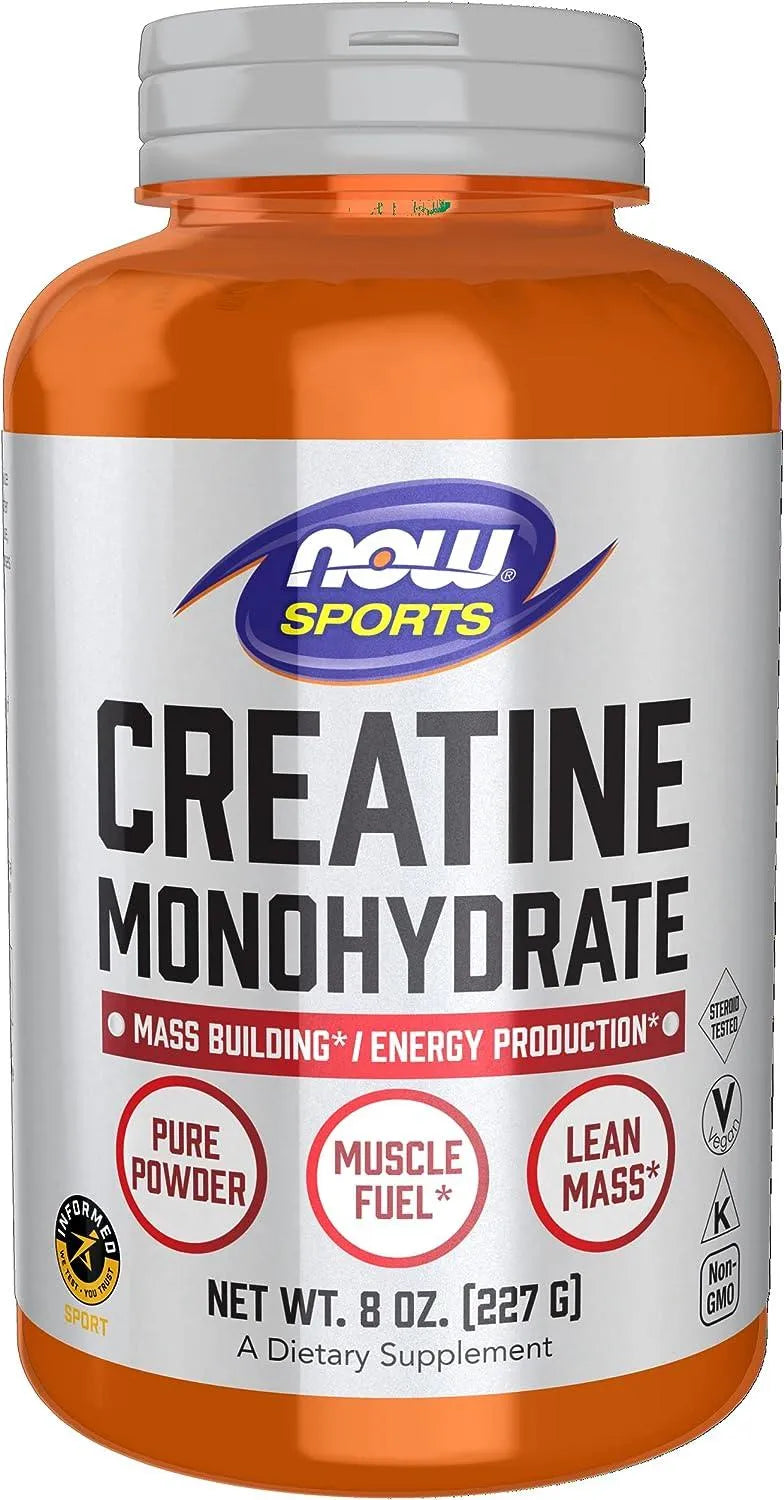 NOW SPORTS - NOW Sports Nutrition Creatine Monohydrate Powder 227Gr. - The Red Vitamin MX - Suplementos Alimenticios - {{ shop.shopifyCountryName }}