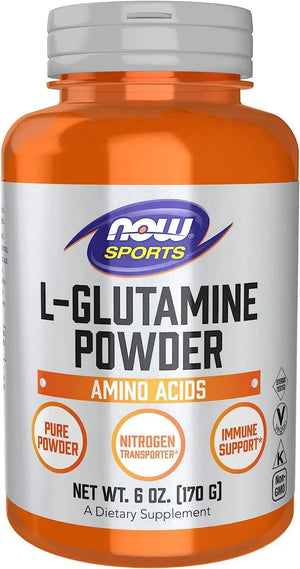 NOW SPORTS - NOW Sports Nutrition L-Glutamine Pure Powder 170Gr. - The Red Vitamin MX - Suplementos Alimenticios - {{ shop.shopifyCountryName }}