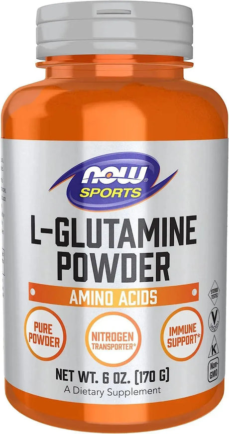 NOW SPORTS - NOW Sports Nutrition L-Glutamine Pure Powder 170Gr. - The Red Vitamin MX - Suplementos Alimenticios - {{ shop.shopifyCountryName }}