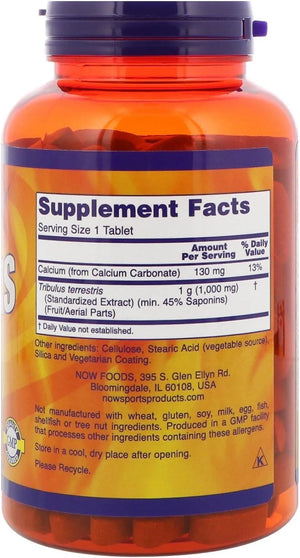 NOW SPORTS - Now Sports Tribulus 1000Mg. 360 Tabletas - The Red Vitamin MX - Suplementos Alimenticios - {{ shop.shopifyCountryName }}