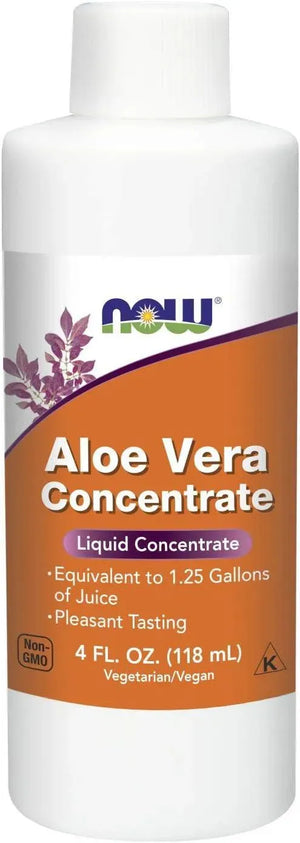 NOW SUPPLEMENTS - NOW Supplements Aloe Vera Concentrate 118Ml. - The Red Vitamin MX - Suplementos Alimenticios - {{ shop.shopifyCountryName }}