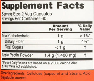 NOW SUPPLEMENTS - Now Supplements Apple Pectin 120 Capsulas - The Red Vitamin MX - Suplementos Alimenticios - {{ shop.shopifyCountryName }}