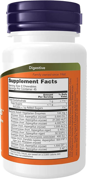 NOW SUPPLEMENTS - NOW Supplements ChewyZymes 180 Tabletas Masticables - The Red Vitamin MX - Suplementos Alimenticios - {{ shop.shopifyCountryName }}