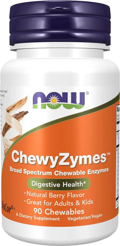 NOW SUPPLEMENTS - NOW Supplements ChewyZymes 90 Tabletas Masticables - The Red Vitamin MX - Suplementos Alimenticios - {{ shop.shopifyCountryName }}