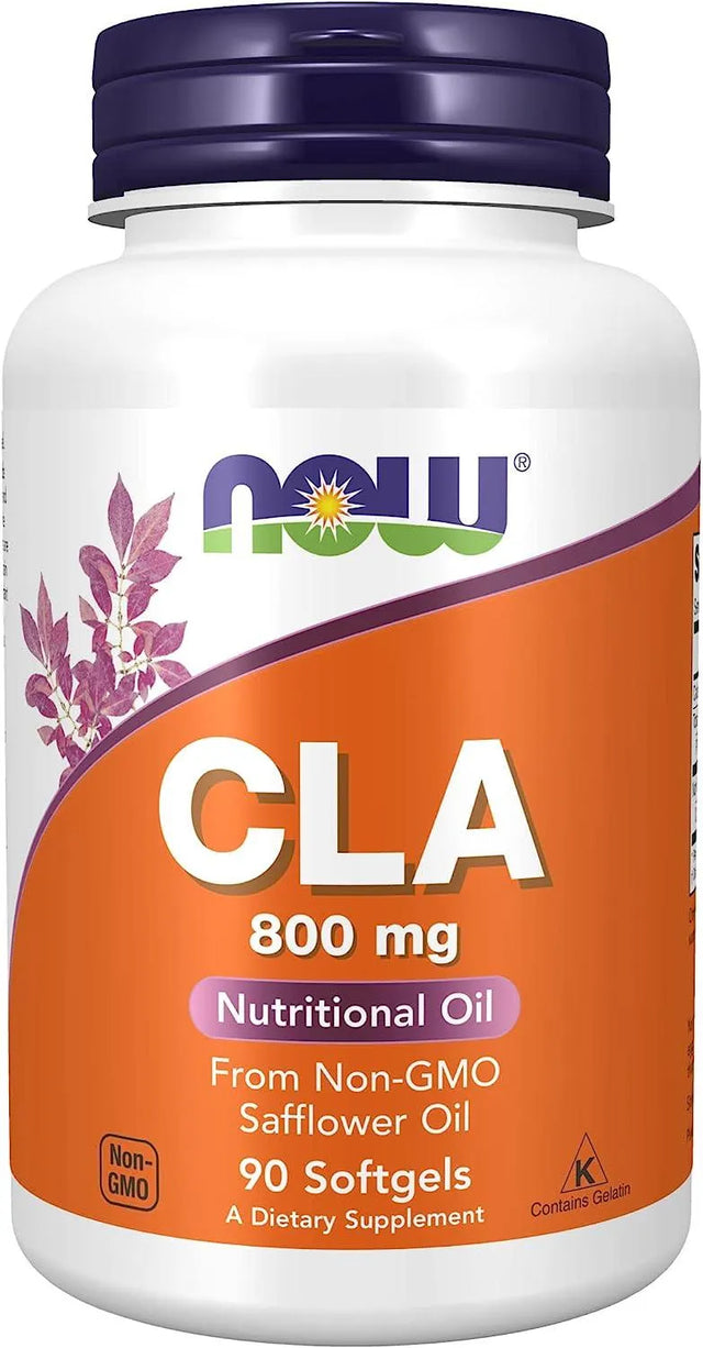 NOW SUPPLEMENTS - NOW Supplements CLA Conjugated Linoleic Acid 800Mg. 90 Capsulas Blandas - The Red Vitamin MX - Suplementos Alimenticios - {{ shop.shopifyCountryName }}