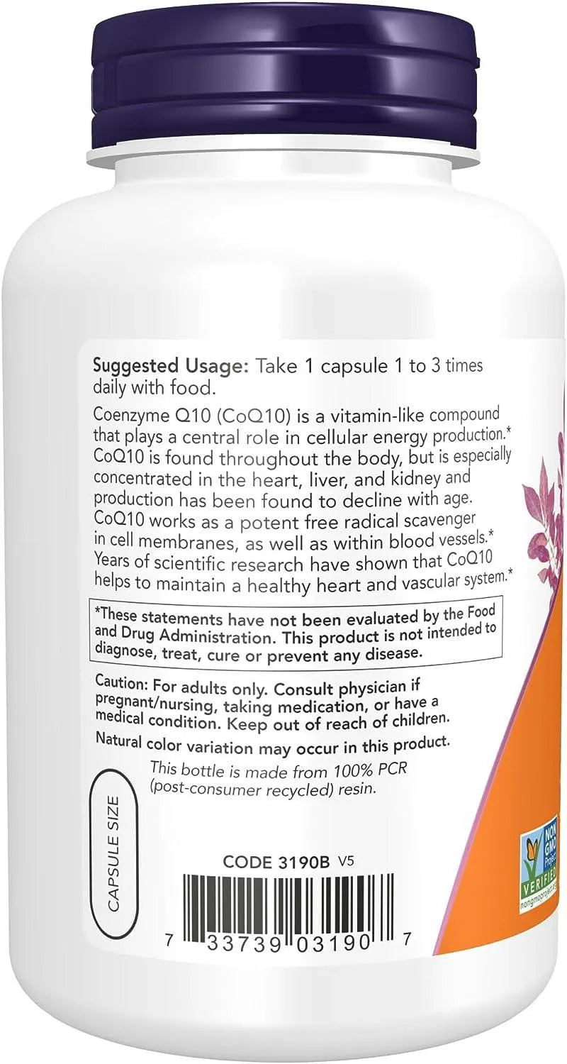 NOW SUPPLEMENTS - NOW Supplements CoQ10 30Mg. 240 Capsulas - The Red Vitamin MX - Suplementos Alimenticios - {{ shop.shopifyCountryName }}