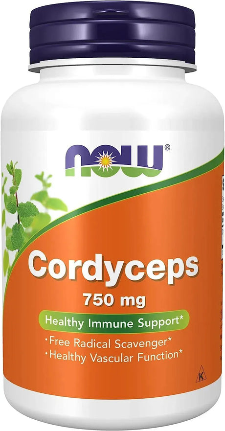 NOW SUPPLEMENTS - NOW Supplements Cordyceps 750Mg. 90 Capsulas - The Red Vitamin MX - Suplementos Alimenticios - {{ shop.shopifyCountryName }}