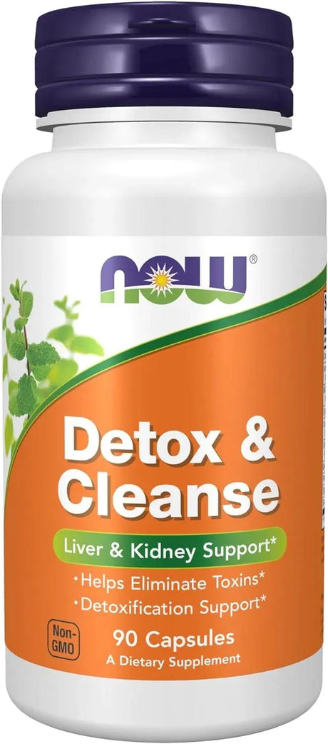 NOW SUPPLEMENTS - NOW Supplements Detox and Cleanse 90 Capsulas - The Red Vitamin MX - Suplementos Alimenticios - {{ shop.shopifyCountryName }}