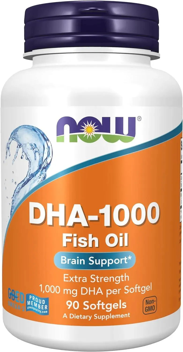 NOW SUPPLEMENTS - NOW Supplements DHA 1,000 90 Capsulas Blandas - The Red Vitamin MX - Suplementos Alimenticios - {{ shop.shopifyCountryName }}