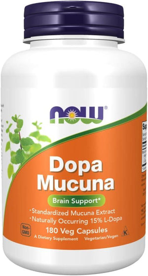 NOW SUPPLEMENTS - NOW Supplements DOPA Mucuna 150 Capsulas - The Red Vitamin MX - Suplementos Alimenticios - {{ shop.shopifyCountryName }}